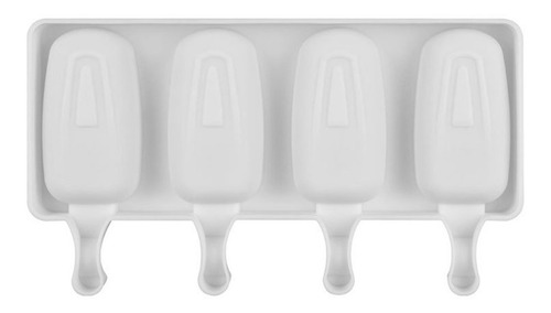 Imagen 10 de 10 de Pack Molde Silicona Para Helado + 50 Palitos Grande Freezer