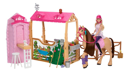Barbie: La Gran Carrera De Caballos Establo De Los Sueños