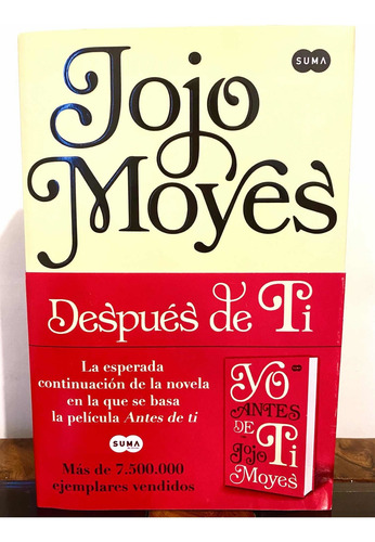 Libro Después De Ti - Jojo Moyes (Usado)