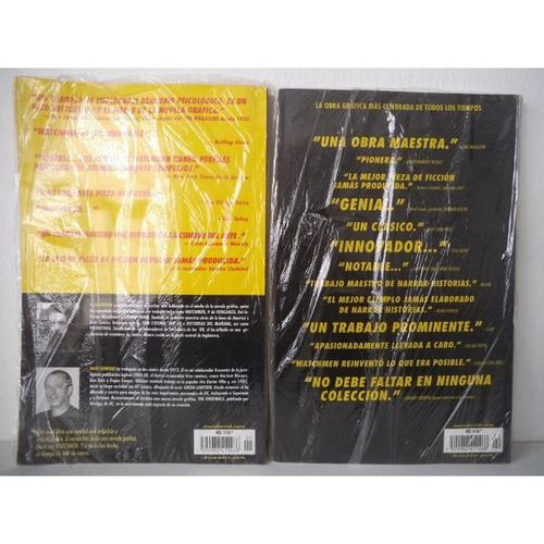 Imagen 2 de 2 de Watchmen Tomo 1 Y 2 Editorial Vid