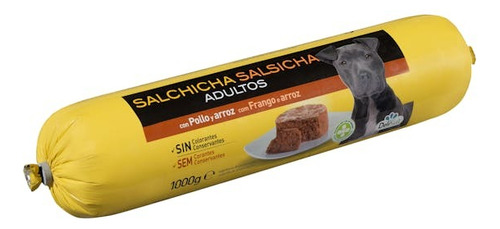 Alimento Salchicha Para Perro Adulto De Pollo Y Arroz 1kg