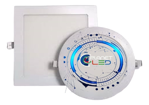 Lampara Panel Led Gypsum Empotrable 3w 6w 12w 18w 24 36w 48w