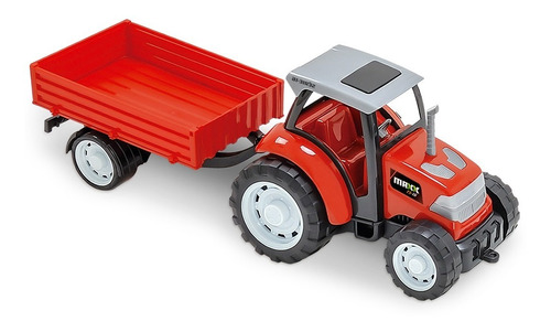 Miniatura Maxx Trator De Brinquedo Carreta Articulado
