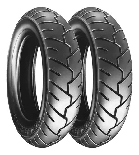 Par Pneu Burgman 125 2005 A 2010 350-10 + 350-10 S1 Michelin