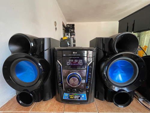 Minicomponente Lg Mcd605 Usado Negro 560 W
