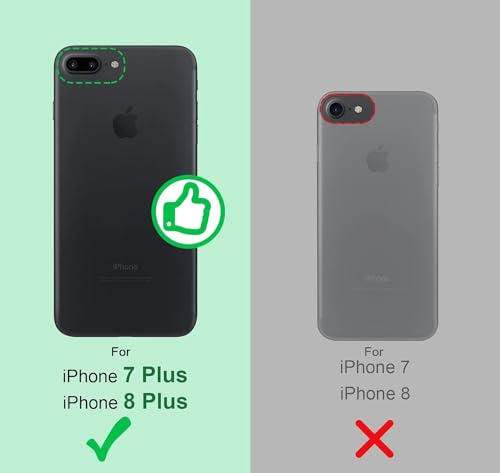 Carcasa Transparente Para iPhone 8 Plus iPhone 7 Plus