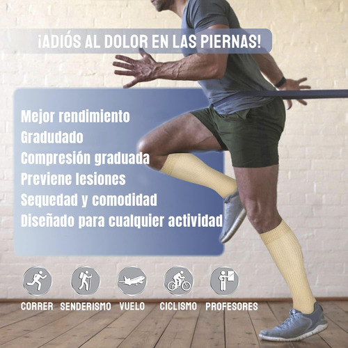 Calcetines De Compresión Para Mujeres Y Hombres, 8 Pares