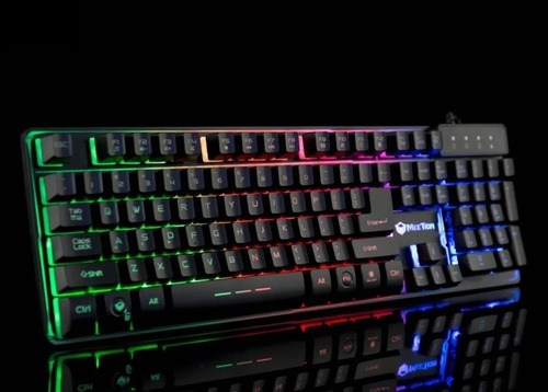 Imagen 4 de 10 de Teclado Gamer Meetion Simil Mecanico Retroiluminado K 9300