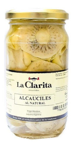 Corazones De Alcaucil En Aceite X200g - La Clarita