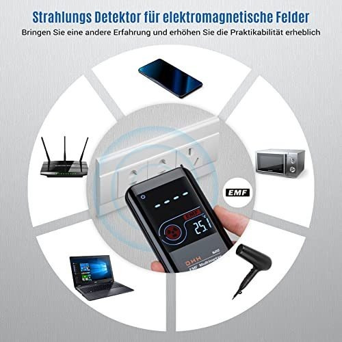 Multimetro Digital Recargable Detector Emf S20 Trms