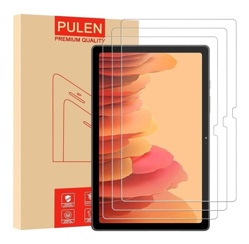 Mica De Vidrio Pulen 3pcs Para Galaxy Tab A7 10.4 T500 T505 