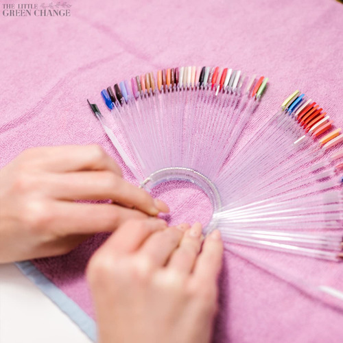 Nail Swatch Sticks Novsix, 200 Unidades, Puntas De Uñas Acrí