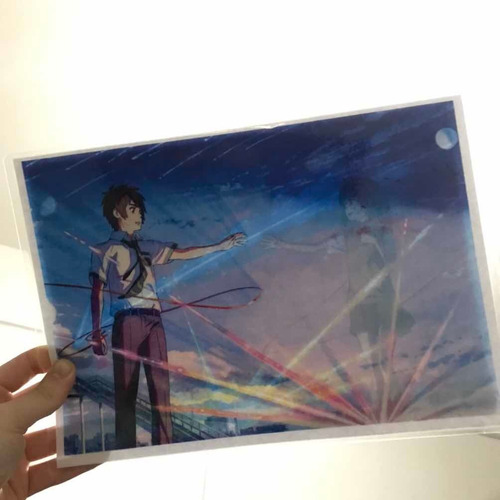 Imagen 1 de 4 de Poster Magico Taki Kimi No Na Wa - Your Name - Animeras