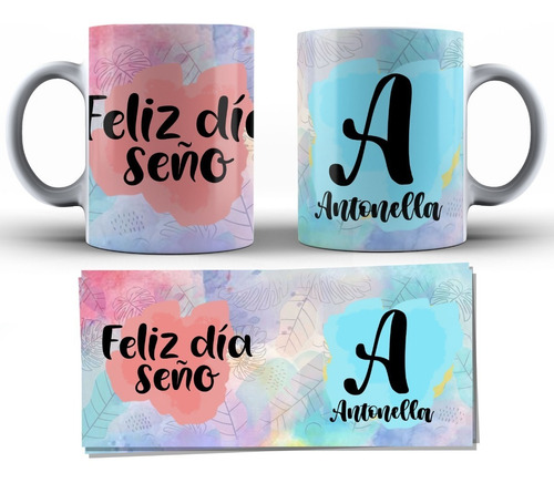 Imagen 1 de 6 de Plantillas Para Sublimar Tazas Dia Del Maestro