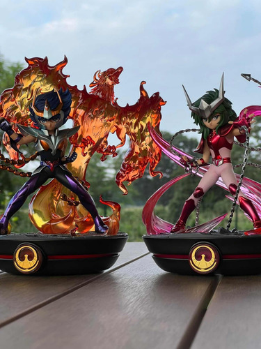 Shun De Andromeda E Ikki De Fênix Immortals Studio 21cm
