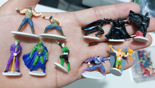 Figura Miniatura Marvel / Dc 3 Cm Zerboz A Elegir (Usado)