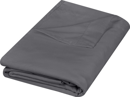 Sabana Encimera Suave Y Resistente King Size Color Gris