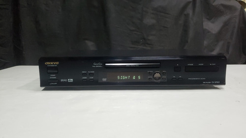 Dvd Onkio Mod:dv-sp501 Lee Dvd Cd,mp3 Funcionando Al 100% Negro (Usado)