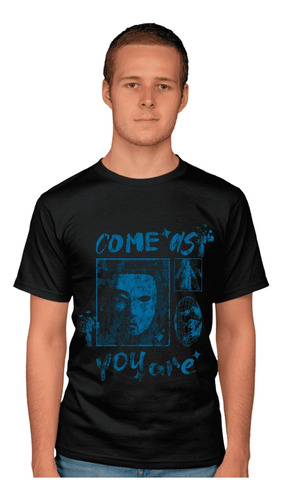 Playera Come As You Are Kurt Cobain Nirvana El Rockerito