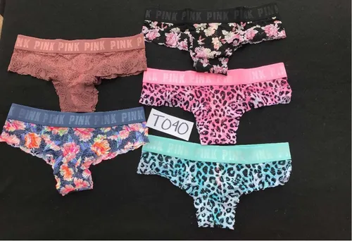 Victoria s Secret Lote 5 Cacheteros Chica Originales T040
