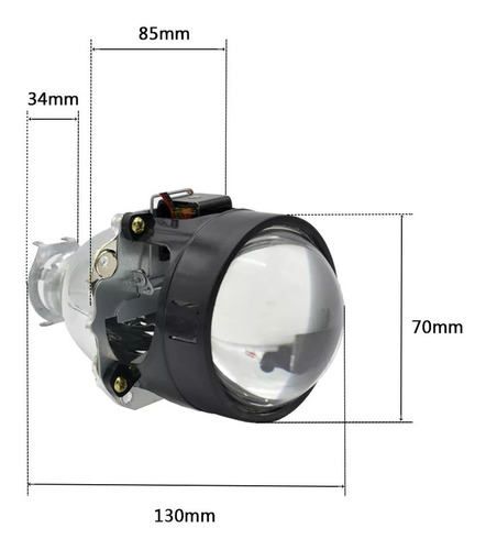 Proyector Bi-xenon Retrofit 2.5 Pulgadas