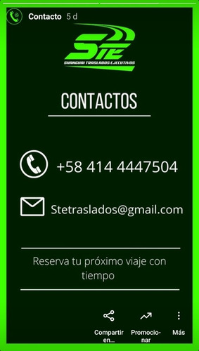 Imagen 5 de 5 de Traslados Ejecutivos, Turismo, Familiares Y Corporativos.