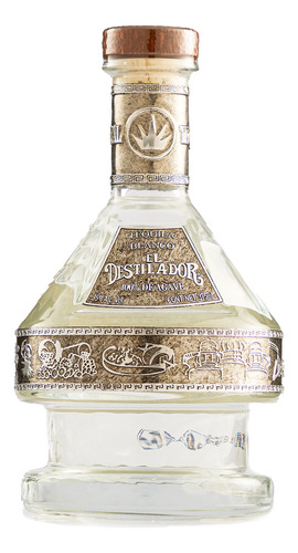 Tequila El Destilador Artesanal Blanco 375 Ml