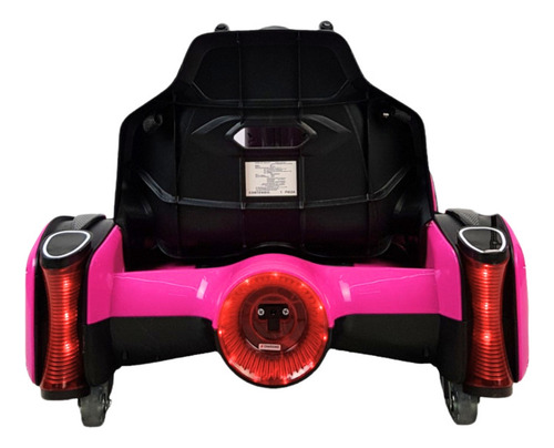 Go Kart Montable Electrico Control Remoto Luz Y Sonido 12v Color Rosa