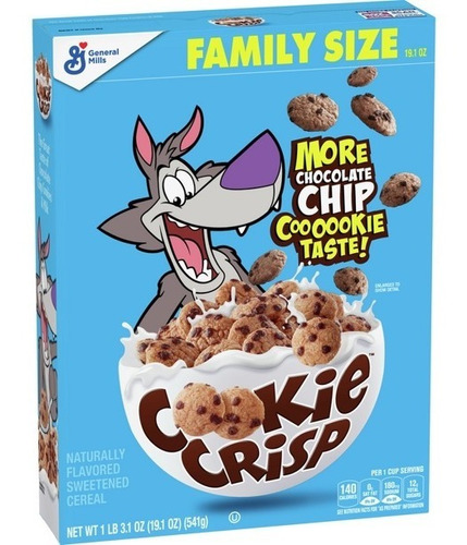 Cereal Cookie Crisp, Family Size.