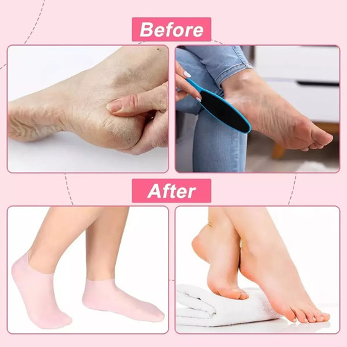 3 Pares De Calcetines Hidratantes For Tus Pies