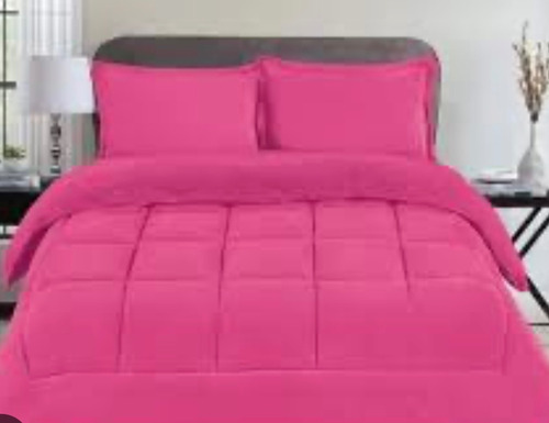 Cobertor Borrega King Size Fiusha 3 Piezas