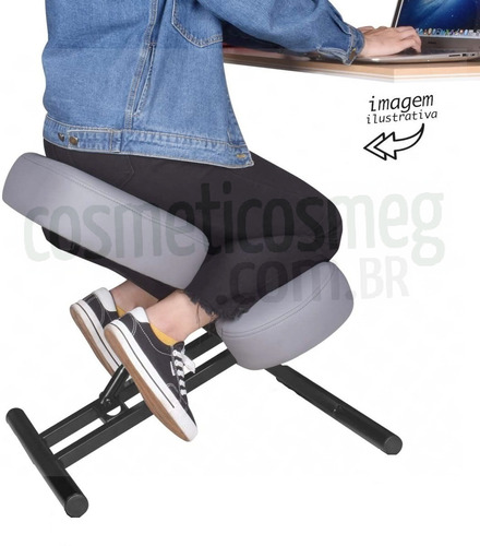 Imagem 3 de 8 de Cadeira Ergonômica De Joelho Postural /yoga - Kneeling Chair
