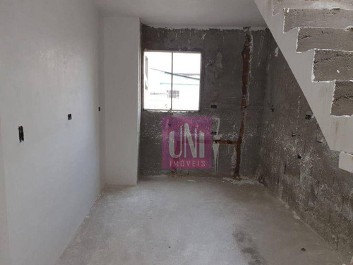 Imagem 2 de 8 de Cobertura Com 2 Dormitórios À Venda, 130 M² Por R$ 360.000 - Parque Das Nações - Santo André/sp - Co0970