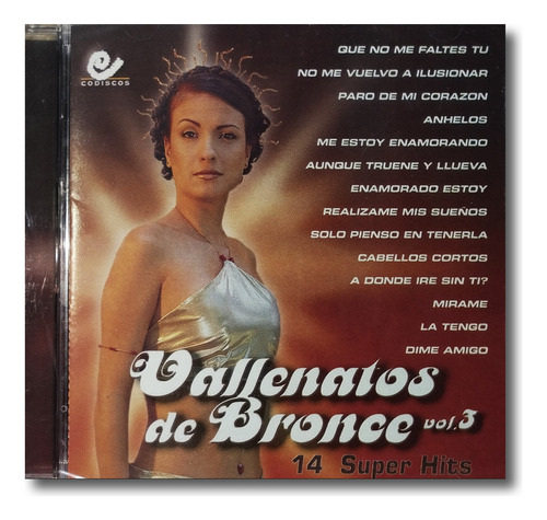 Vallenatos De Bronce - Vol. 3 - Cd