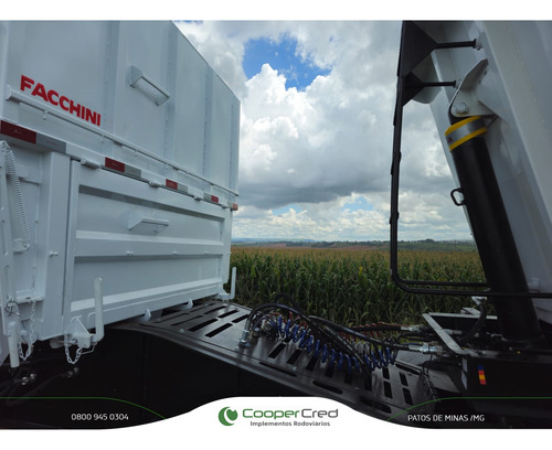 Carreta Bitrem Basculante Caçamba 25/25 Nova 26m3+ 27m3