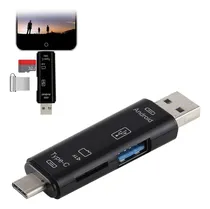 Comprar Adaptador Otg 3 En 1 Usb Tipo C A Usb Macho Ssd Windows Ax ®