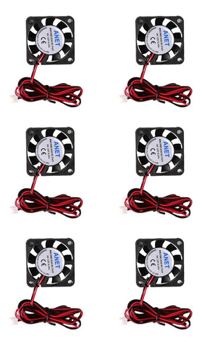 6piezas Extrusora Turbo Fan Brushless Dc 12v Ventilador 