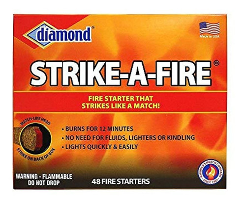 Diamond  Strike A Fire  Fire Starter Kit,