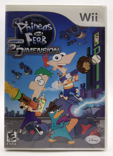 Phineas & Ferb Across The 2nd Dimension Wii * R G Gallery