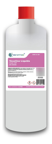 Vaselina Liquida Grado Usp Pack 25 Botellas 1 Litro
