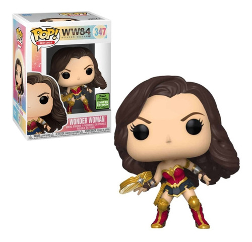 Funko Pop! Wonder Woman Ww84 (347) Eccc 2021 (Usado)