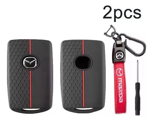 Funda Protectora De Llave Mazda 3 Cx3 Cx5 2020-2023