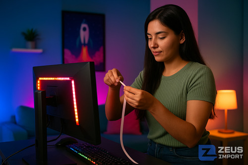 Cinta Tira Luz Led Para Pc Sync Backlight