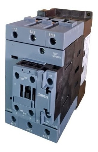 Imagen 2 de 3 de Contactor De Potencia Siemens 3rt2045-1al20