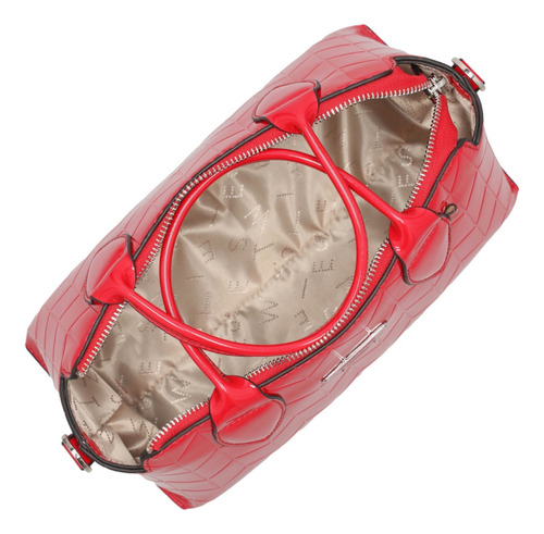 Bolsa Satchel Para Mujer Westies Rojo Hboliviowe