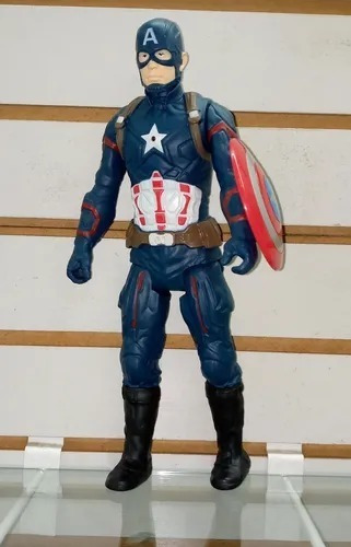 Muñeco Marvel Avengers Capitan America 30cms