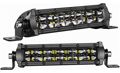 Swatow Industries Barra Led De 6 Pulgadas, 2pcs 96w Slim Dua