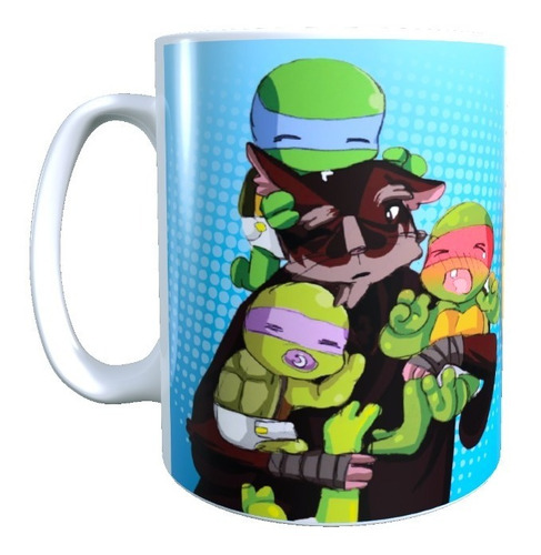 Tazón -taza Regalo Papá, Dia Del Padre, Tortugas Ninja