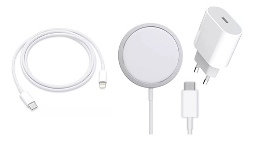Cargador Inalambrico Para iPhone 11 12 13 14 15 + Cargador