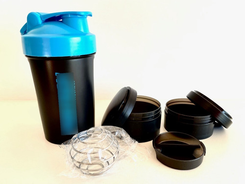 Imagen 2 de 9 de Three Shaker Gentech Vaso Batidor Mezclador Pastillero